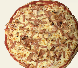 Pizza de pollo y bacon (24 cm.)