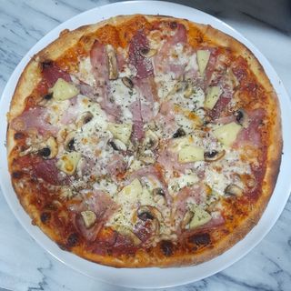 Pizza de salami