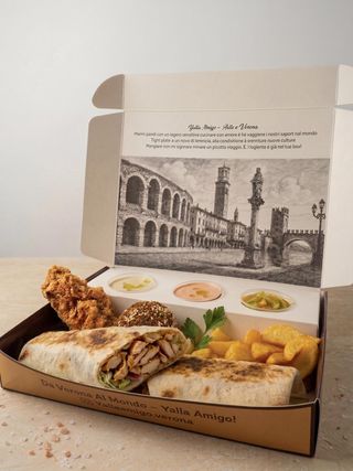 BOX Yalla Amigo Pollo + Bevanda a scelta