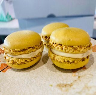 Yuzu macarons - 3 pezzi