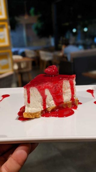 Cheesecake Coulis De Framboise