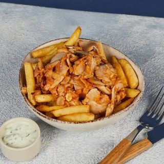 PLATO Pita de Pollo con patatas