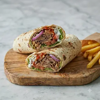 Piadina grande maxi kebab