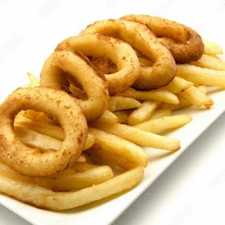 Calamares con patatas 