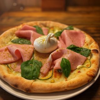 Mortadella y Pistacchio