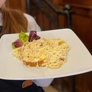 Паста з беконом