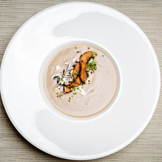 Supă cremă de ciuperci