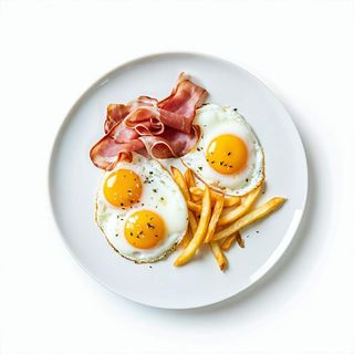 Huevos Rotos con Gulas