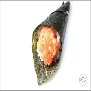 185. Temaki spicy salmon