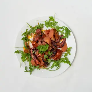 Polpo con patate all'insalata