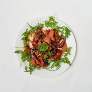 Polpo con patate all'insalata