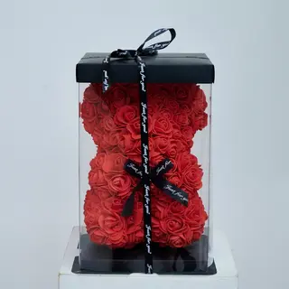 Ursulet din flori de sapun