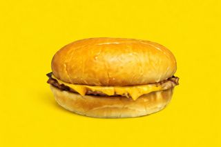 Cheese Burger + portion de frites offerte