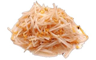 Germogli di soia saltati