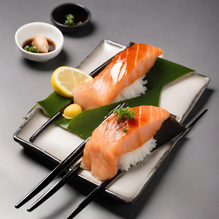 Nigiri Saumon braisé - 2 Pièces