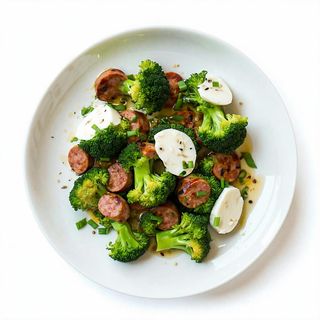 Broccoli e salsiccia