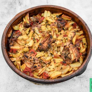 Menú: Cordero asado