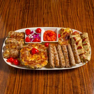 Miješano meso s prilogom 500g 