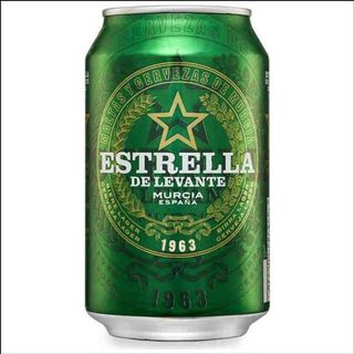 Cerveza Estrella de Levante 0,33 cl.
