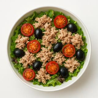 Ensalada con ventresca de atún