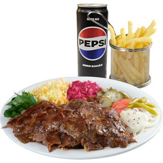 Meniu farfurie vita mare