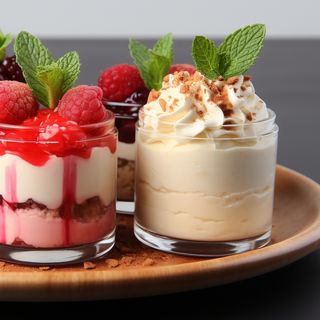 Cheese Cake de mango o frutos del bosque 