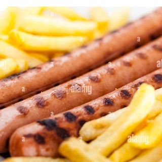 Wustel grigliati con patate 