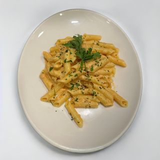 Penne al salmone sin gluten