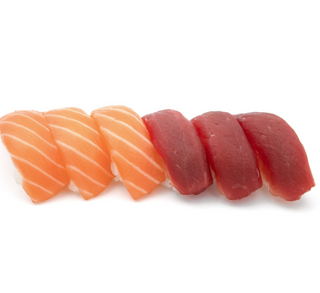Nigiri De Atún Y De Salmón (8 Pzs.)