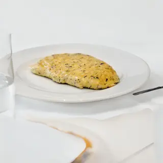 Tortilla de trufa y queso