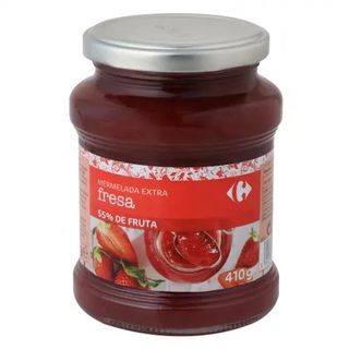 Mermelada De Fresa Categoría Extra Carrefour 410 Gr.