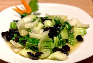 Verdura china del tiempo