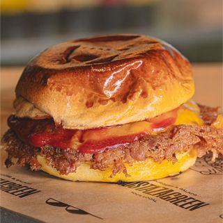 CHICKEN SMASH BURGER