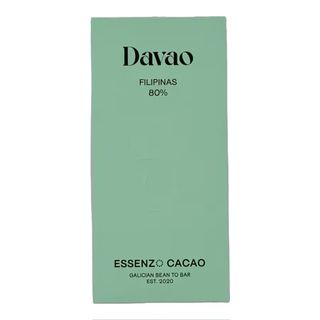 Essenzo Cacao Tableta de chocolate Filipinas 80% Davao