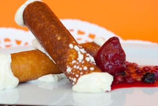 CANELON DE NARANJA AL SABAYON