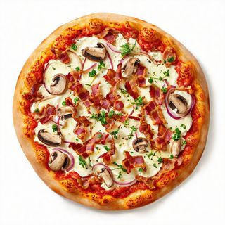 Pizza De Carbonara (20 Cm.)