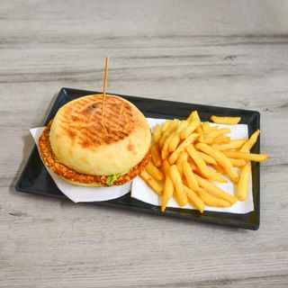 Crunchy Chik'N Burger Spici