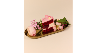 Tort Red Velvet porcja