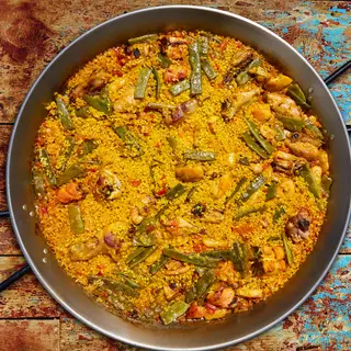 Healthy paella