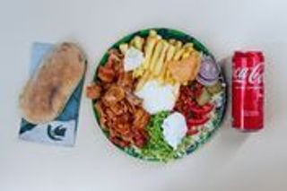 Meniu Gyros XXL la farfurie Puișor