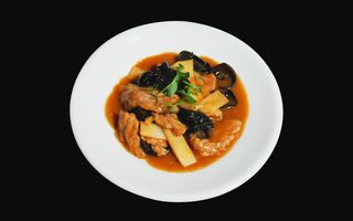 146. Manzo funghi e bambù