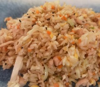 Arroz Frito Con Pollo