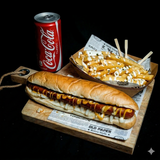 Combo Dvocijevka XL + pomfrit + Coca-Cola