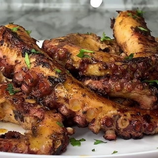 Pulpo roquero a la plancha