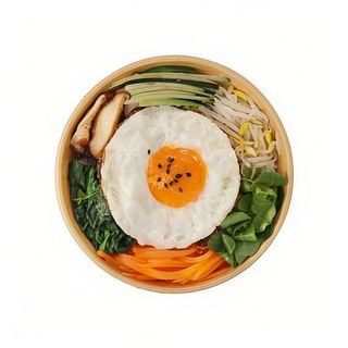 Mix bibimbap verdure
