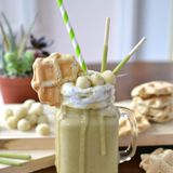 mochi matcha milk shake