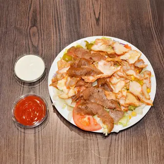 Special ishan's sałatka kebab