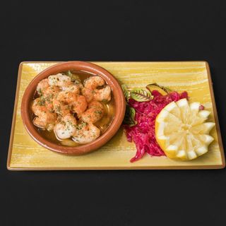 Gambas al ajillo (ración)