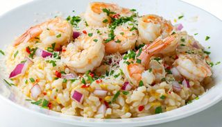 Risotto cu creveti & parmezan