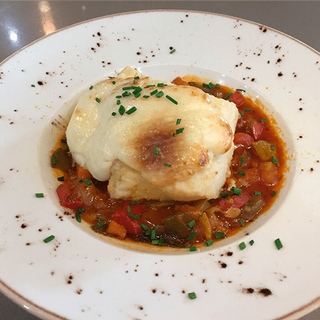 Lomo De Bacalao Gratinado Con Ali Oli